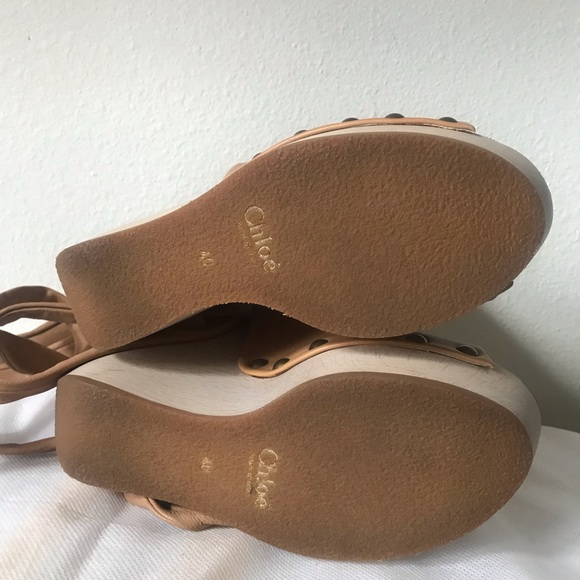 Chloe laced up heels size 8 - Picture 4 of 4